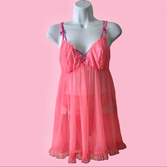 Victoria's Secret Other - Victoria Secret Babydoll Dream Angel Pink